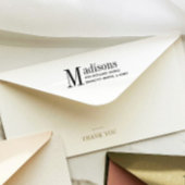 Vet aangepaste achternaam Retouradres Zelfinktende Stempel