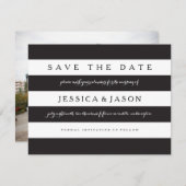 Vet aantekening slaat de datum op save the date (Voorkant / Achterkant)