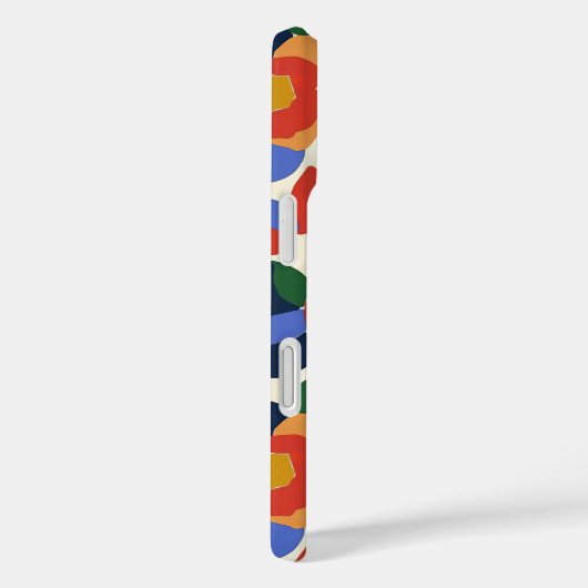 Vet Abstract bloemmotief Case-Mate iPhone Case (Achterkant / Rechts)