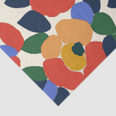 Vet Abstract bloemmotief Tissuepapier (Detail)