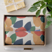 Vet Abstract bloemmotief Tissuepapier (Geschenk)