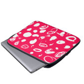 vet abstract design Electronics Bag Laptop Sleeve (Voorkant onderkant)