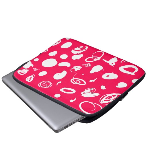 vet abstract design Electronics Bag Laptop Sleeve (Voorkant onderkant)
