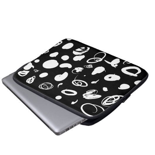 vet abstract design Electronics Bag Laptop Sleeve (Voorkant onderkant)