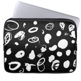 vet abstract design Electronics Bag Laptop Sleeve