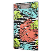 Vet Abstract dierpatroon Klembord (Links)