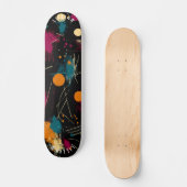 Vet Abstract Expressionisme Schaats Deck Persoonlijk Skateboard (Voorkant)