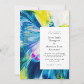 Vet abstract geschilderde achtergrond kaart (Voorkant)