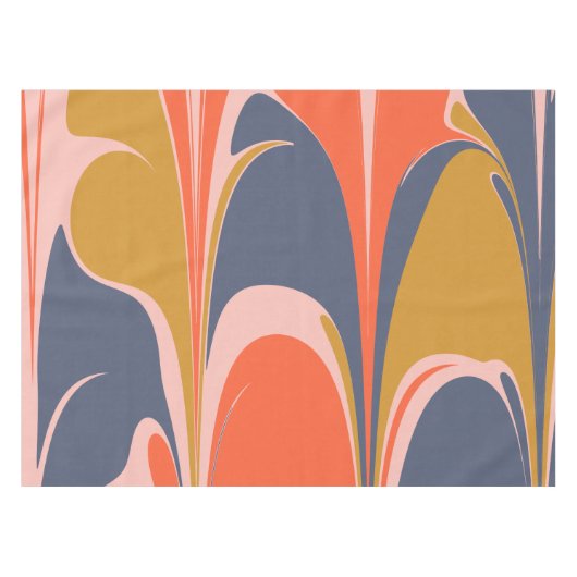 Vet Abstract marmer grafisch ontwerp Tafelkleed (Voorkant (Horizontaal))