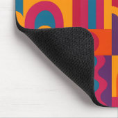 Vet Abstract Mousepad – Fireflow Pattern Muismat (Hoek)