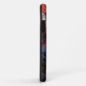 Vet Abstract Rood & Blauw iPhone 11 Hoesje (Achterkant/rechts)