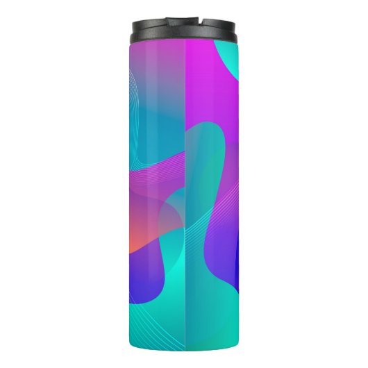 Vet Abstract Thermosbeker (Achterkant)