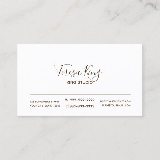 Vet Abstract Waterverf Cirkel rood/Oranje ID565 Visitekaartje (Achterkant)