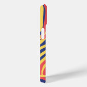 Vet Abstracte penseelstreken Modern Case-Mate iPhone Case (Achterkant / Rechts)