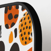  vet Abstracte retro moderne geometrische Pickleball Paddle (Links Detail)