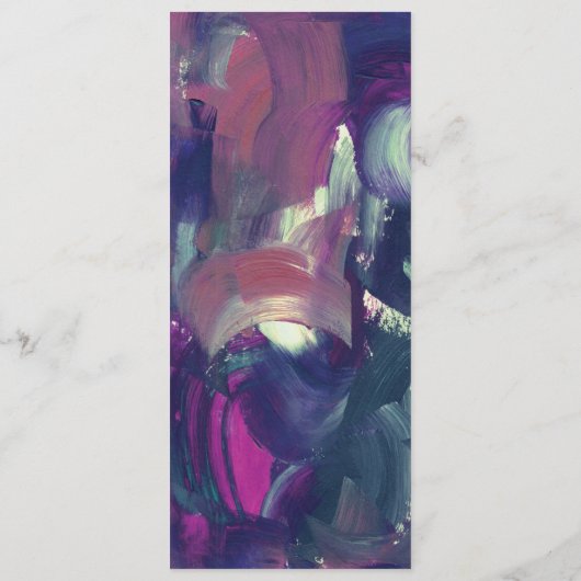 Vet Acryl Schilderen Menu Kaart (Achterkant)