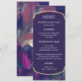 Vet Acryl Schilderen Menu Kaart (Voorkant / Achterkant)