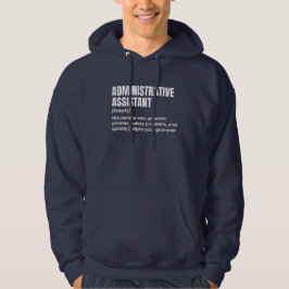 Vet Admin Assistant-Humor Hoodie