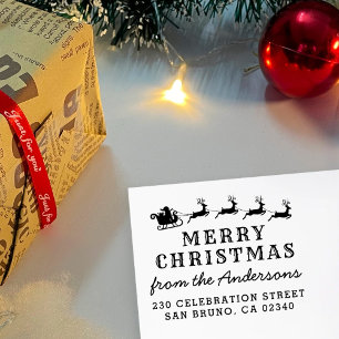 Vet adres kerstnamerrenrennen  zelfinktende stempel