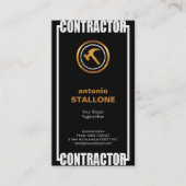 Vet Afbeelding Lijst Algemene constructie Visitekaartje (Voorkant)