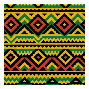 Vet Afrikaans printontwerp Perfect Poster