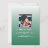 Vet AFSTUDEERDER 2023 Groen Afstuderen van de Bekl Aankondiging (Achterkant)