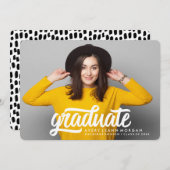 Vet Afstudeerder | Aankondiging Afstuderen (Voorkant / Achterkant)