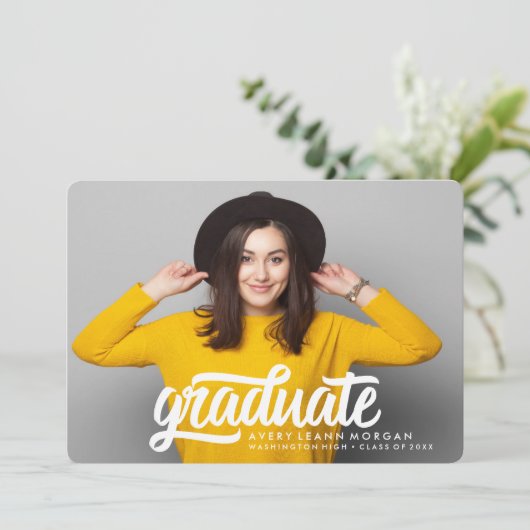 Vet Afstudeerder | Aankondiging Afstuderen (Staand voorkant)