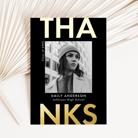 Vet Afstudeerder Gold Foil Afstuderen Hartelijk da Folie Uitnodiging