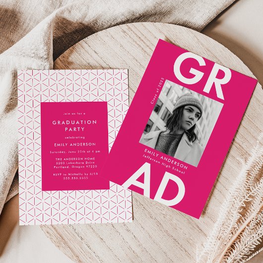 Vet Afstudeerder Hot-Roze fotograaf Kaart