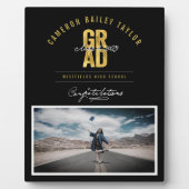 Vet AFSTUDEERDER Klasse van 2025 Foto Graduation P Fotoplaat (Voorkant)