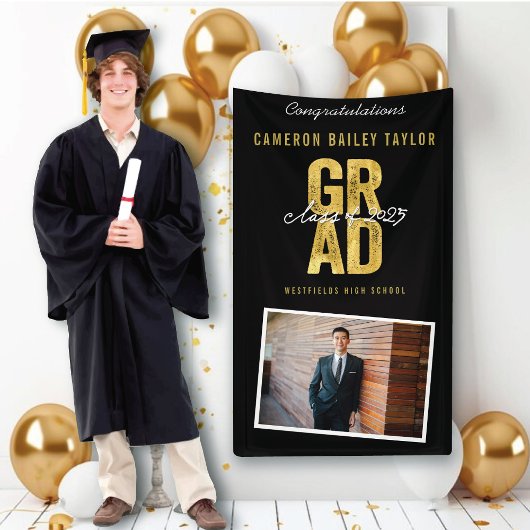 Vet AFSTUDEERDER Klasse van 2025 Foto Graduation P Spandoek