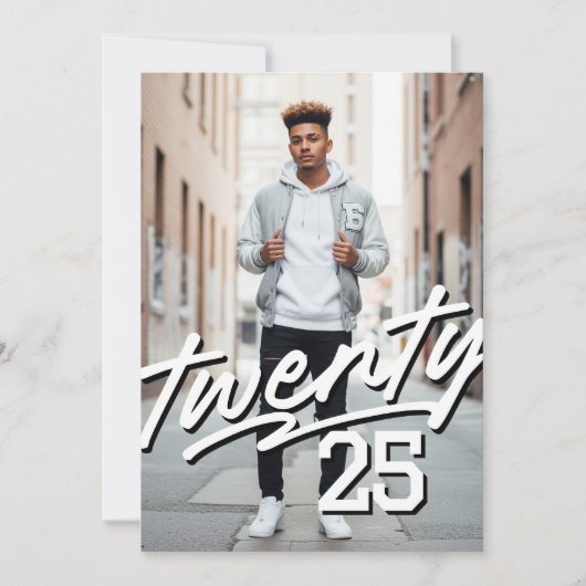 vet Afstudeerder | Mannelijk foto Afstuderen Kaart (Voorkant)