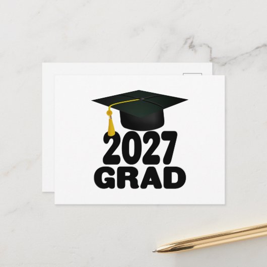 Vet afstudeerjaar 2027 briefkaart (Voorkant / Achterkant in situ)