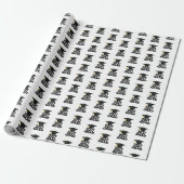 Vet afstudeerjaar 2027 cadeaupapier (Uitgerold)