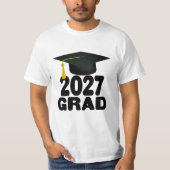 Vet afstudeerjaar 2027 t-shirt (Voorkant)