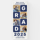 Vet Afstuderen Aangepast 5 Fotogradatie Partij Spandoek (Verticaal)