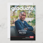 Vet Afstuderen en feestuitnodiging Kaart (Voorkant)