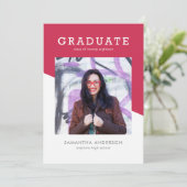 Vet Afstuderen Uitnodiging (Staand voorkant)