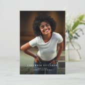 Vet Afstuderen van de Foto van de Manuscript Kaart (Staand voorkant)