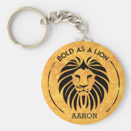 Vet als een leeuwenSleutelhanger Sleutelhanger