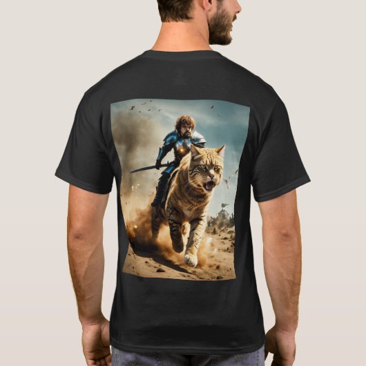 Vet Amerikaans traditioneel Tattoo T-shirt (Achterkant)