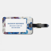 Vet Anemones Bagagelabel (Achterkant horizontaal)