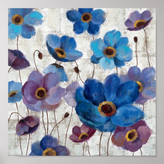 Vet Anemones Poster (Voorkant)