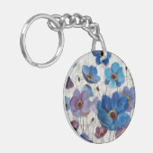 Vet Anemones Sleutelhanger (Voorkant Links)