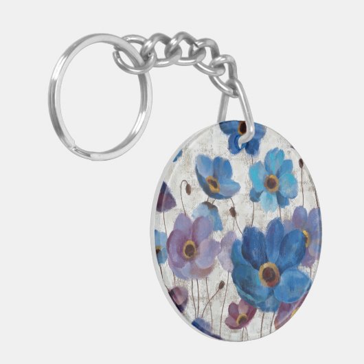 Vet Anemones Sleutelhanger (Voorkant Links)