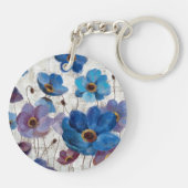 Vet Anemones Sleutelhanger (Achterkant)