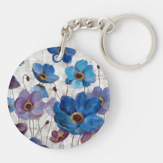 Vet Anemones Sleutelhanger (Achterkant)