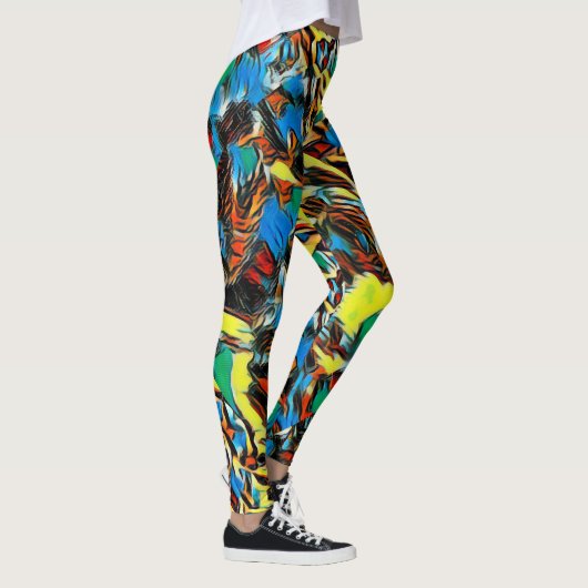 Vet artiest ~ Filters Leggings (Rechts)