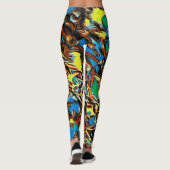 Vet artiest ~ Filters Leggings (Achterkant)